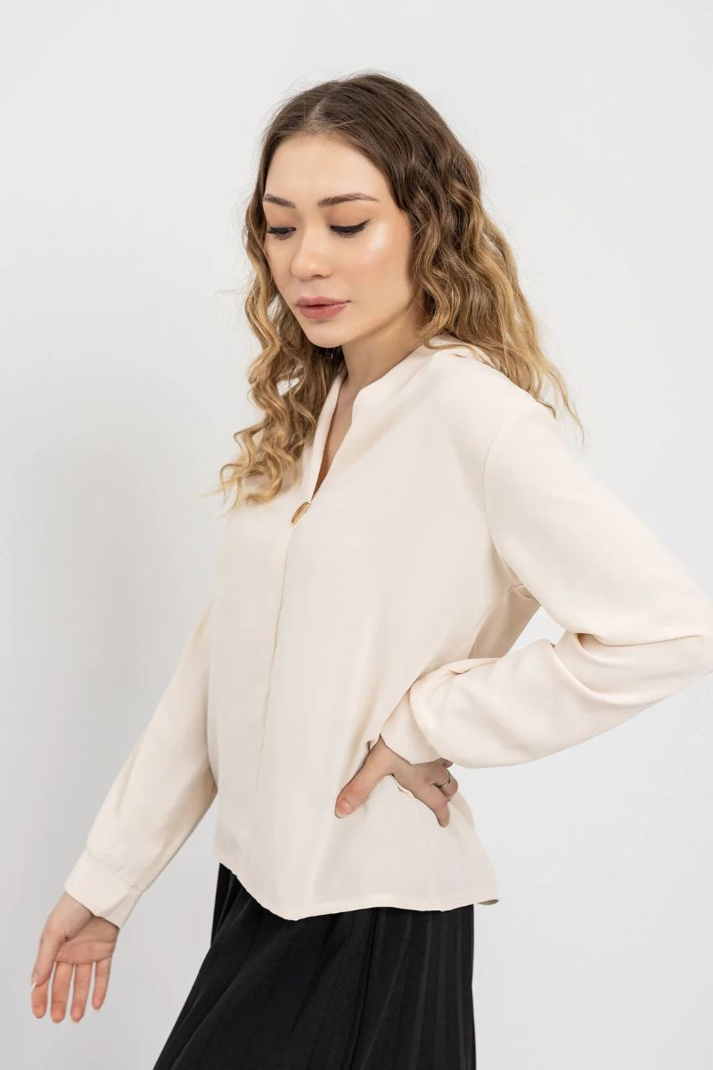 Classic Straight Blouse