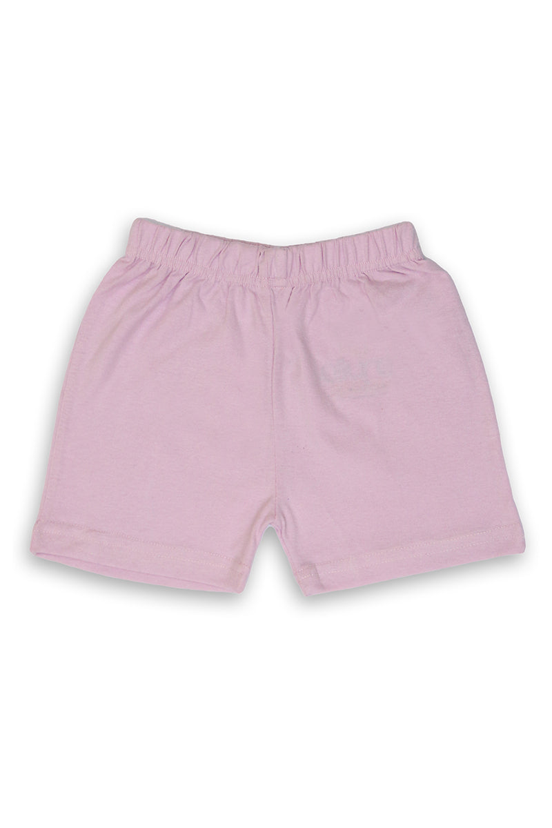 Allurepremium Burgundy Baba Baby S-L T Pink Shorts