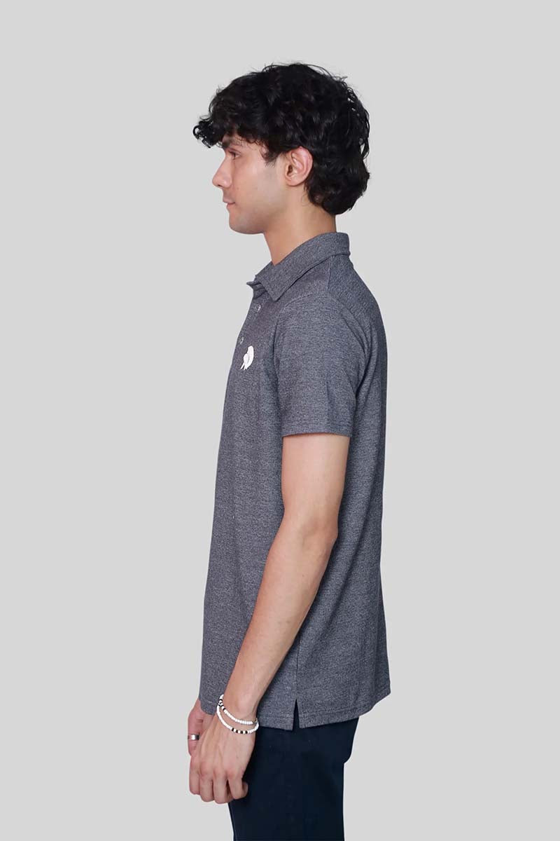 Basic Polo Shirt - Dark Grey