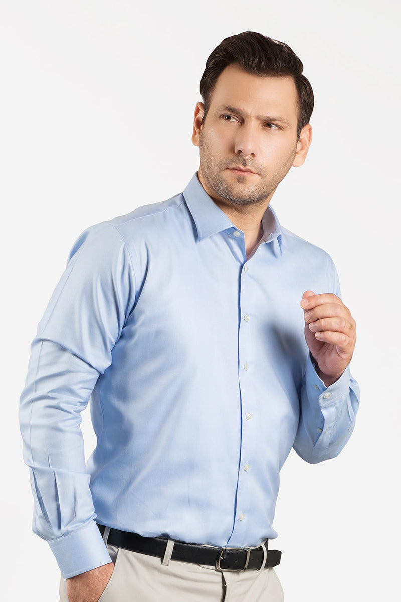 Blue Twill Shirt