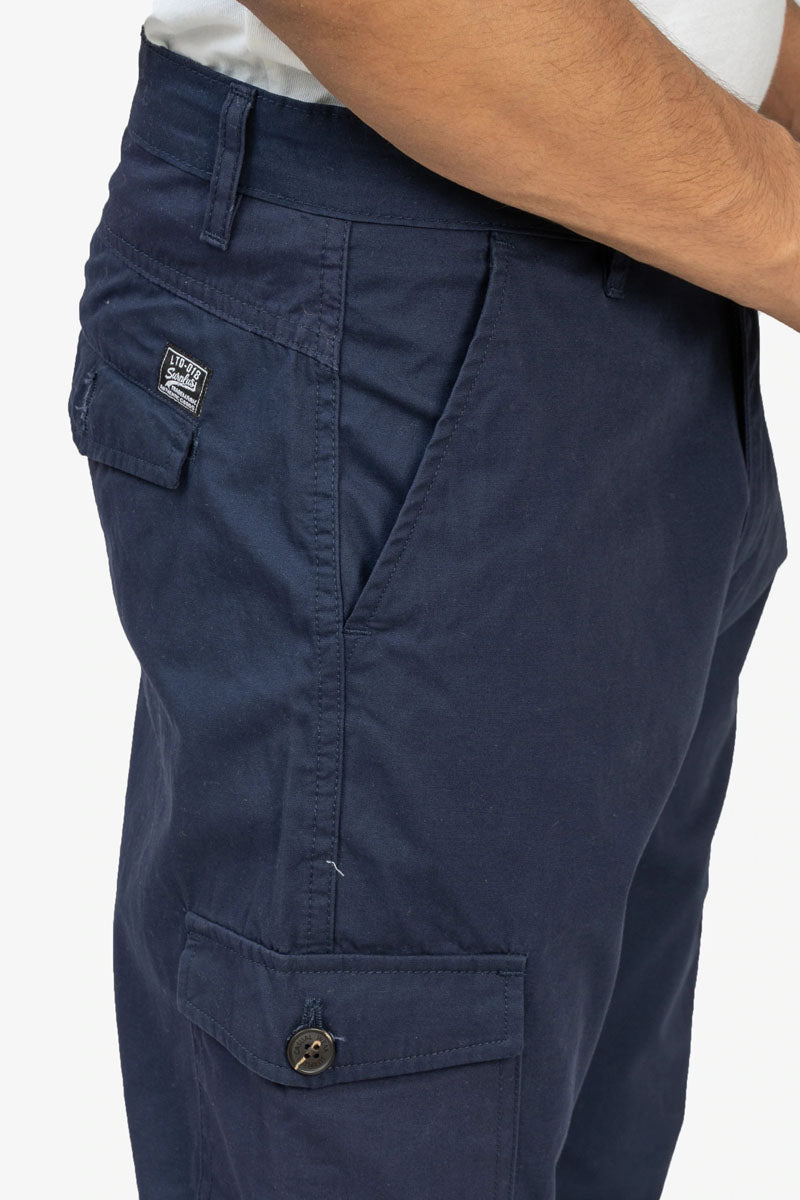 Casual Trouser Navy - 1