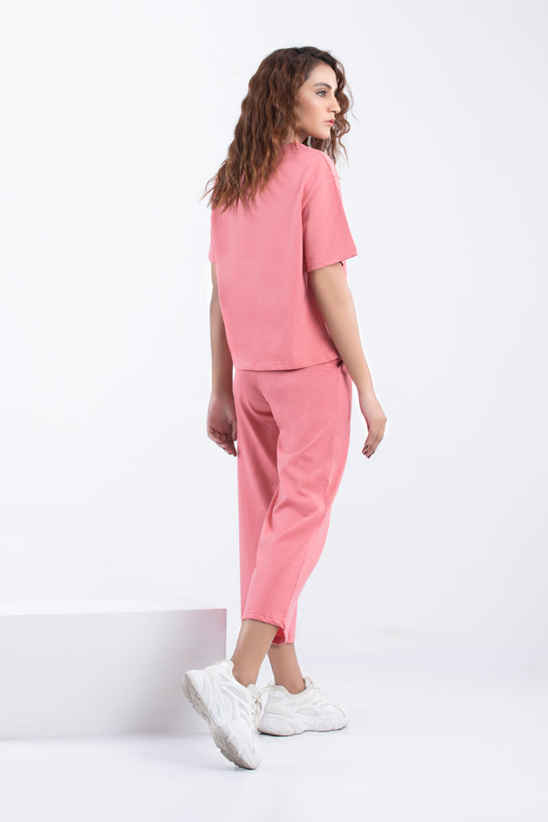 Basic Track Suit - Pink