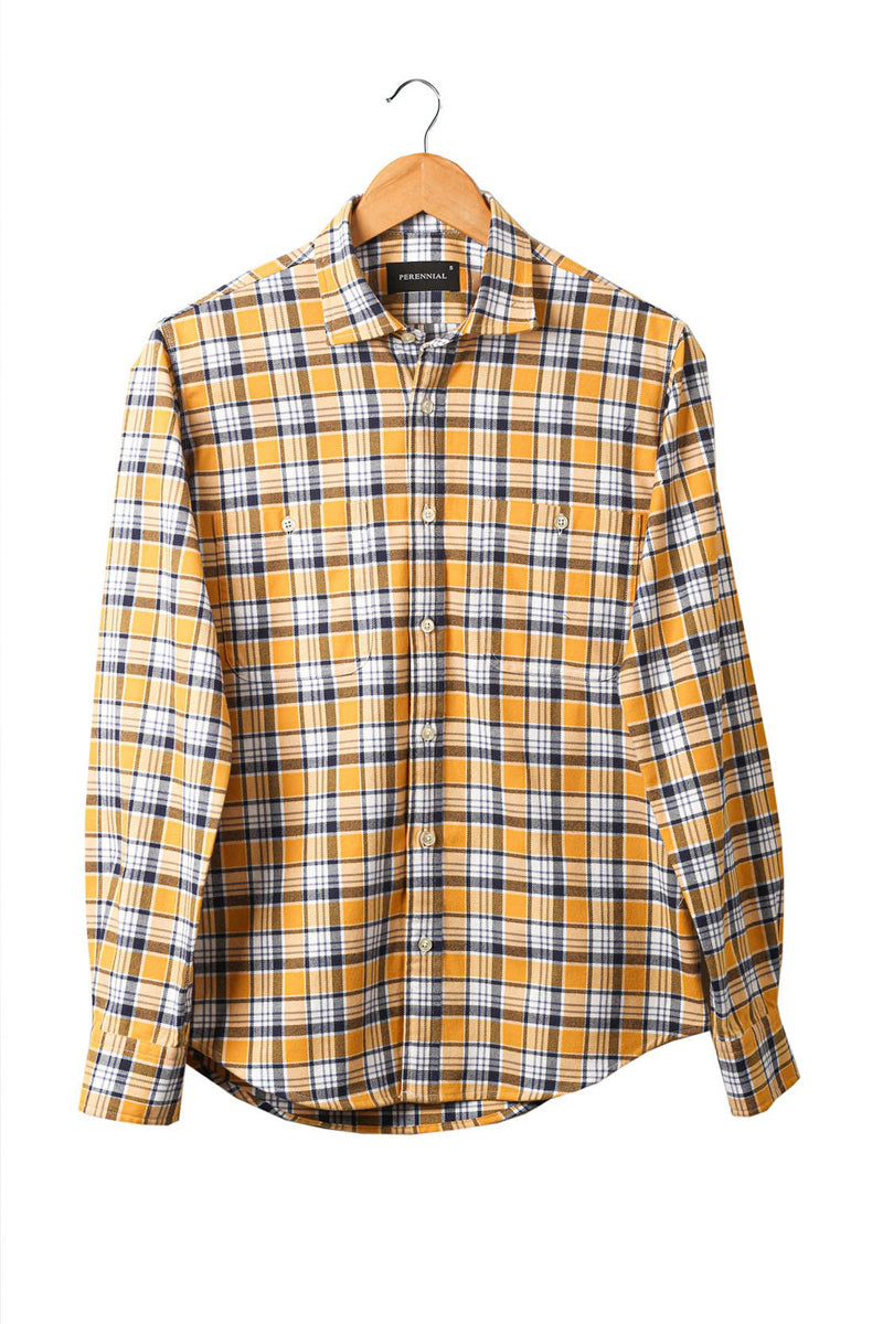 Yellow Flannel Shirt