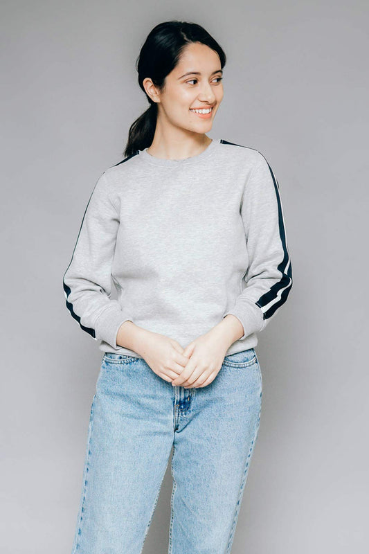 Grey Fleece Sweatshirt