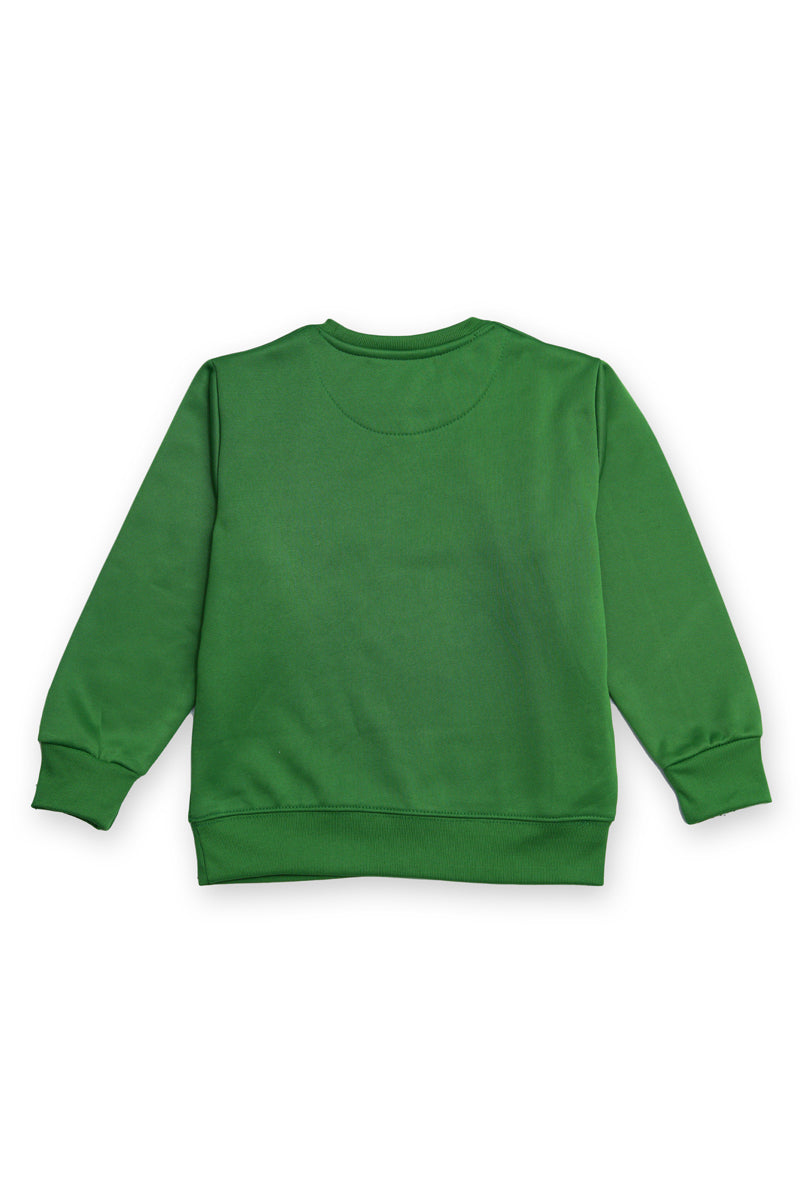 AllurePremium Kids Sweat Shirt Green Winning