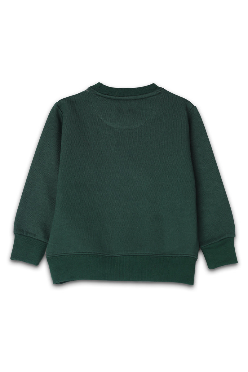 AllurePremium Sweat Shirt Army Green Cute Version