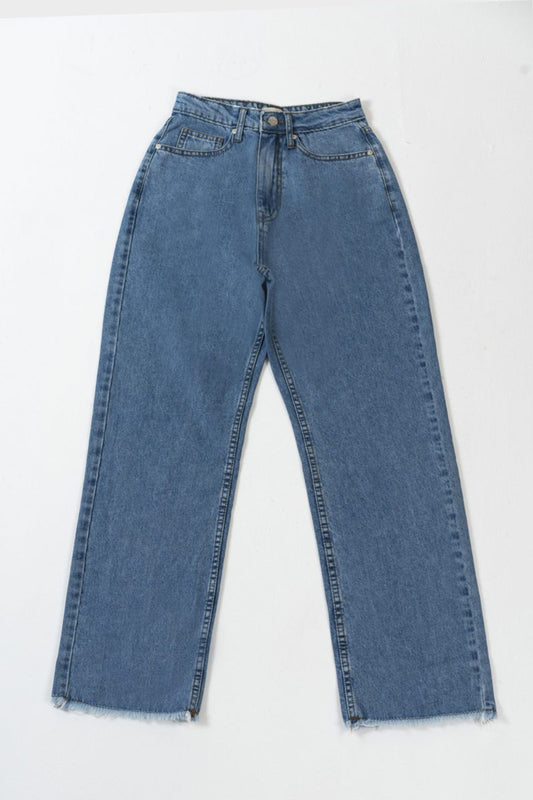 Tessa Wide Straight Jeans