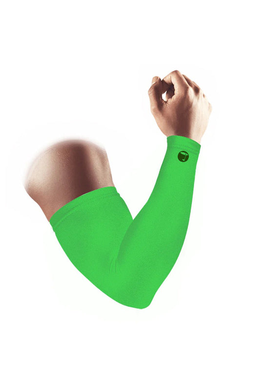 High Compression Arm Sleeves Pair Green