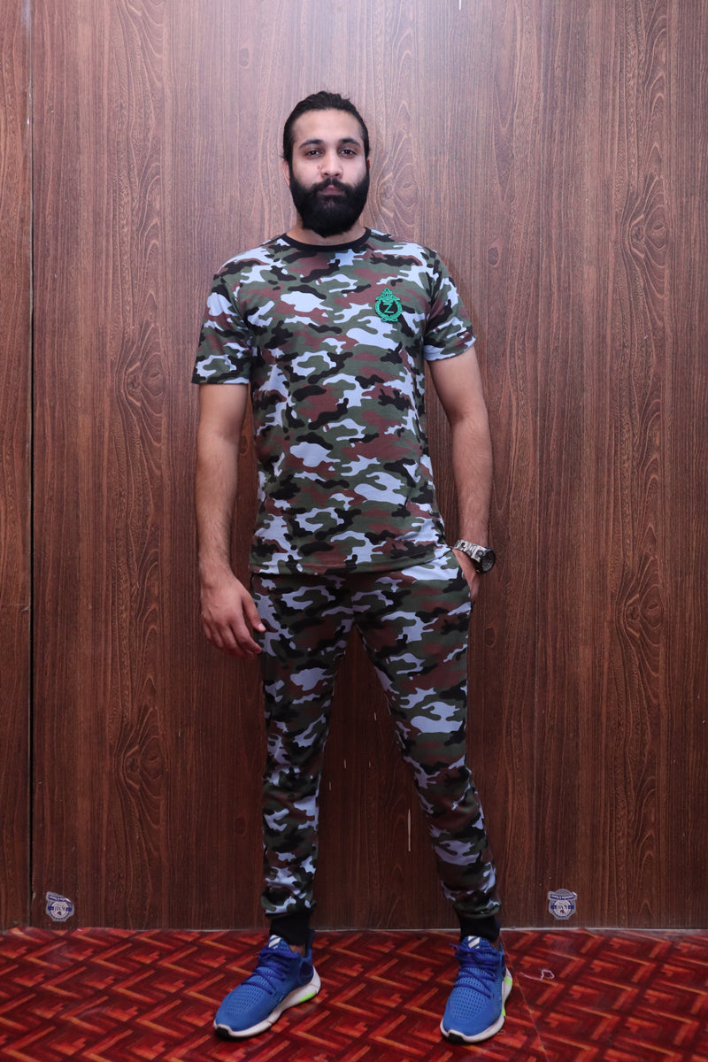 Trendy Camo Tracksuit For Mens