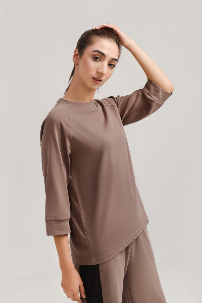 Women's Relaxed Fit Three Quarter Tee