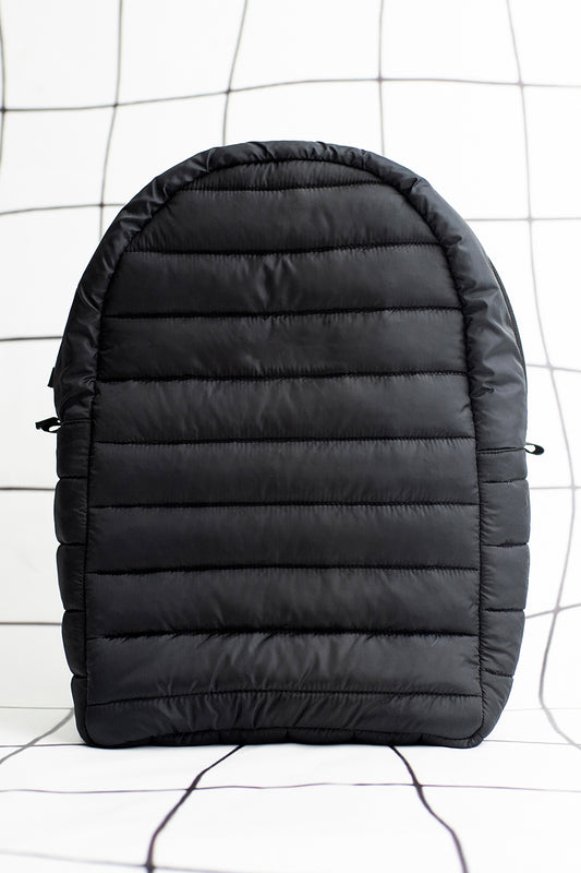 Black Puffer Backpack