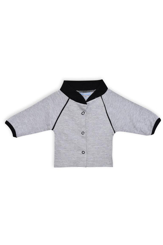 H/Grey Open Baby T-Shirt