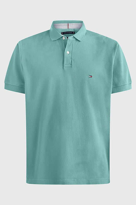 Mens Polo T-Shirt Seagreen