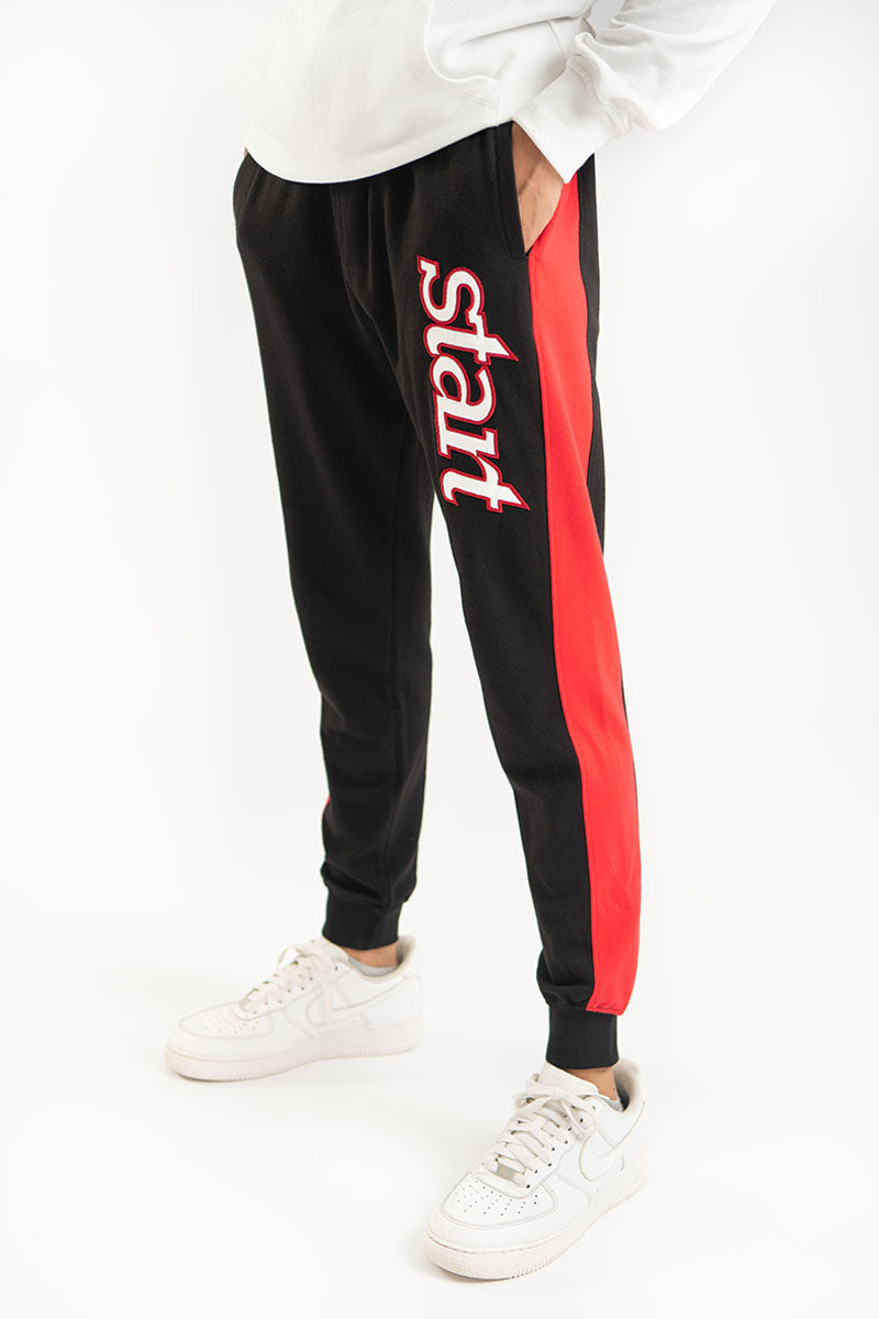 Embroidered Start Logo Trousers