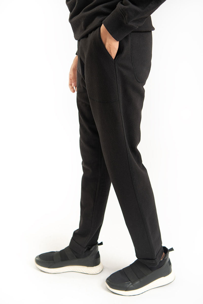 Black Everyday Trousers