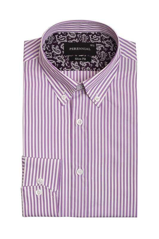 Lilac Stripes Shirt