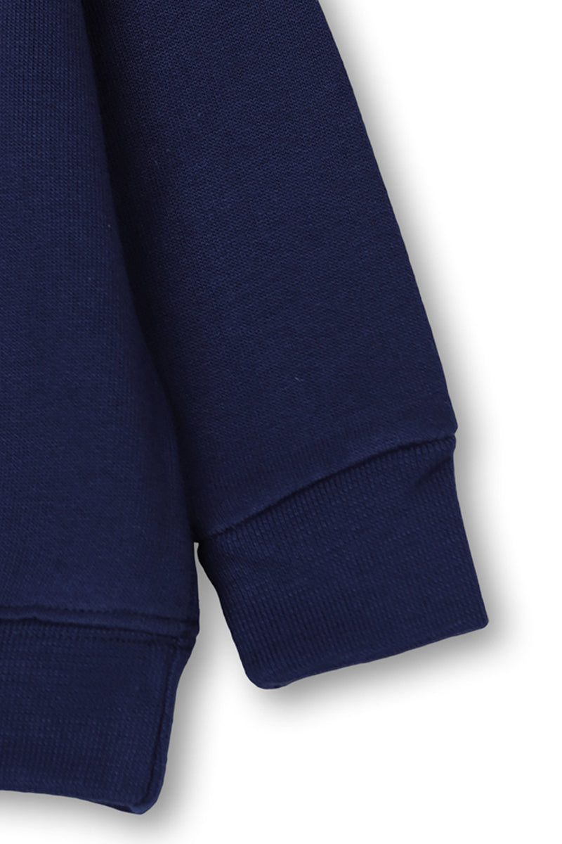 AllurePremium Sweat Shirt Navy Blue Cute Version