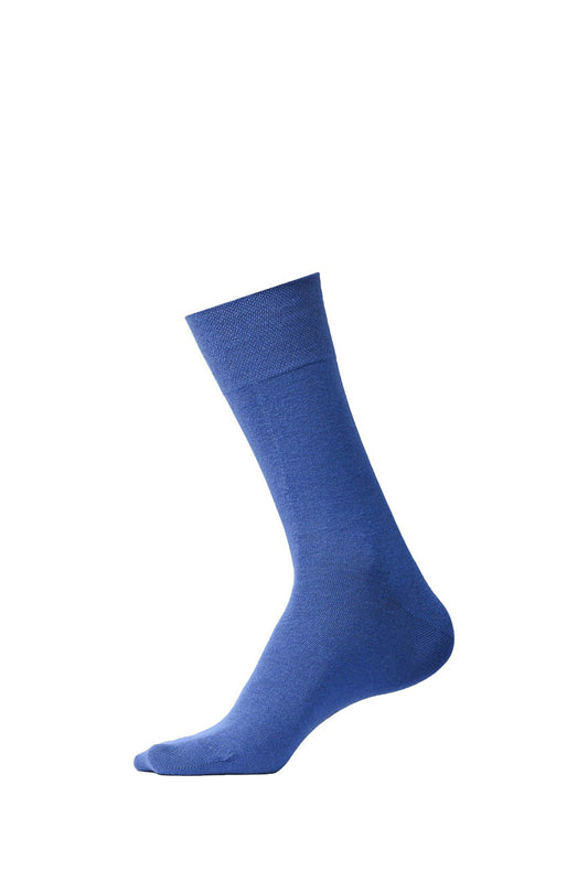 Plain Blue Socks