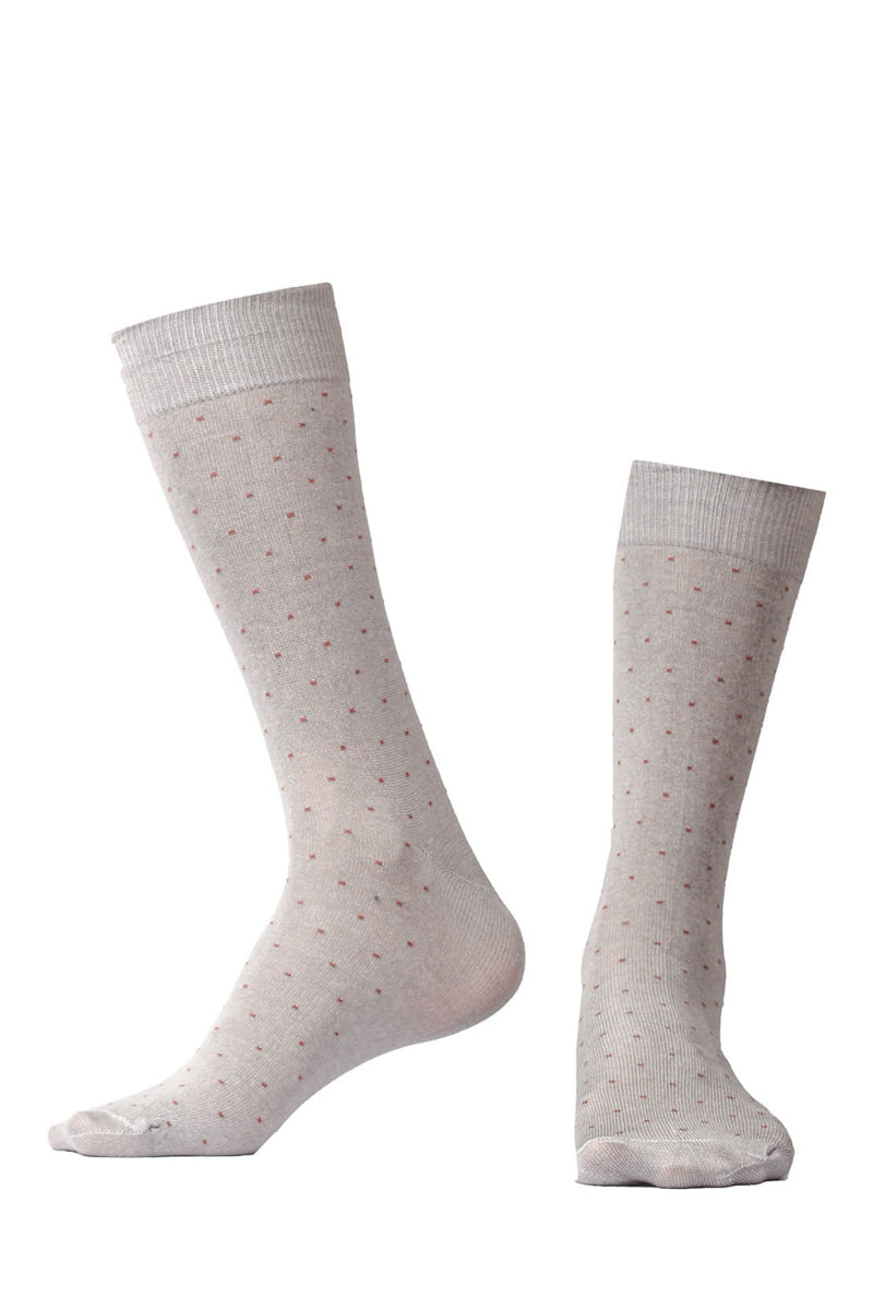 Brown Polka Dots Socks