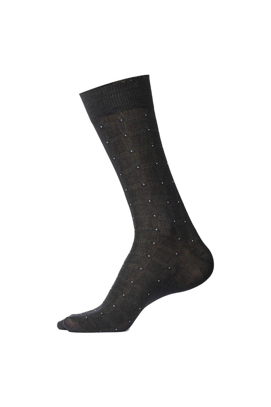 Black Box Dotted Socks