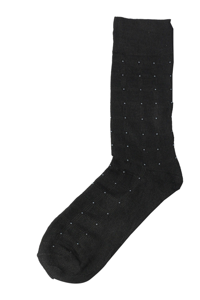 Black Box Dotted Socks