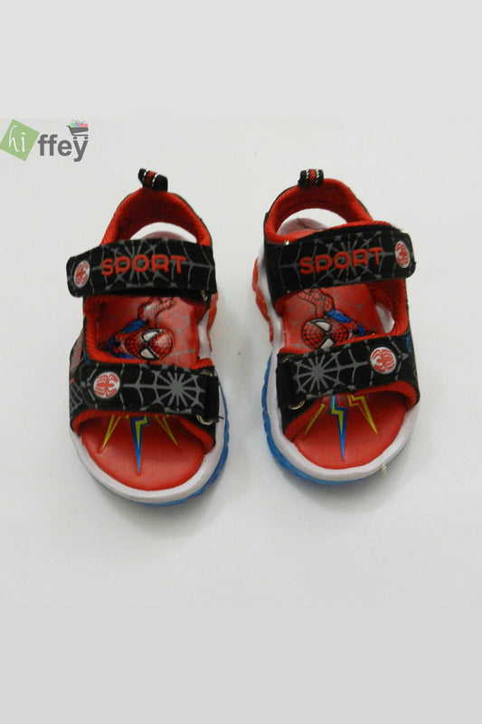 Spiderman Sport Sandal For Kids-Red