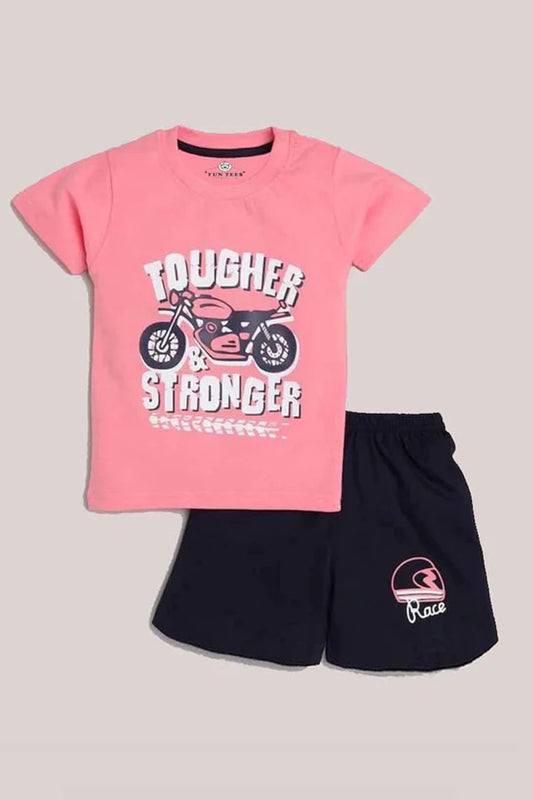 Tougher & Stronger Tee with Shorts
