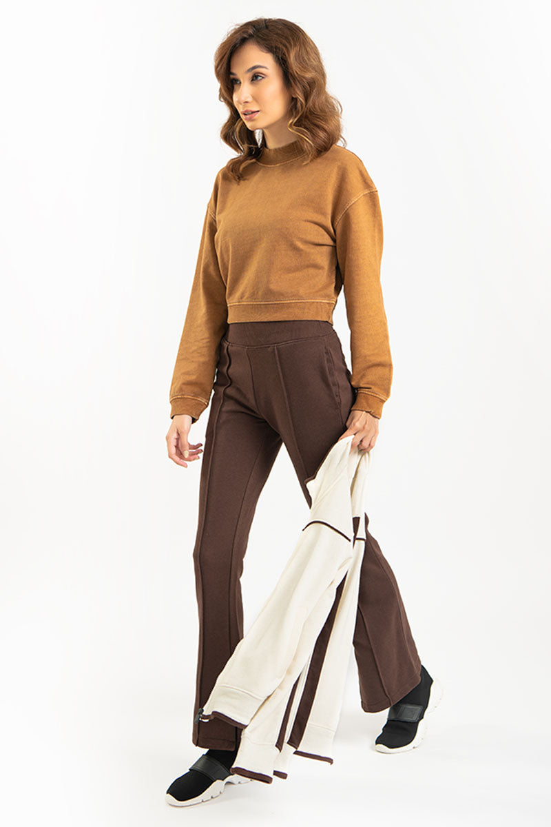 Everyday Trousers With Pintex