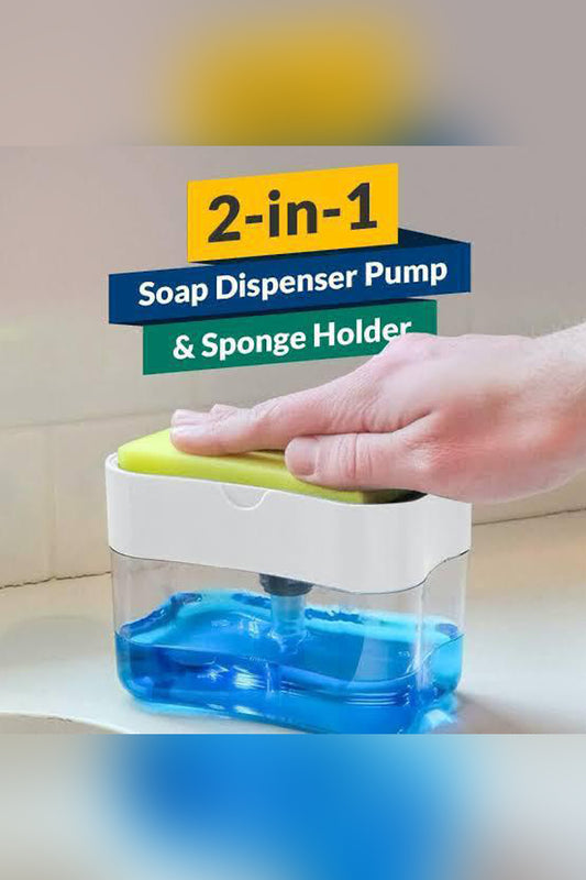 2 in 1 Soap dispenser pump