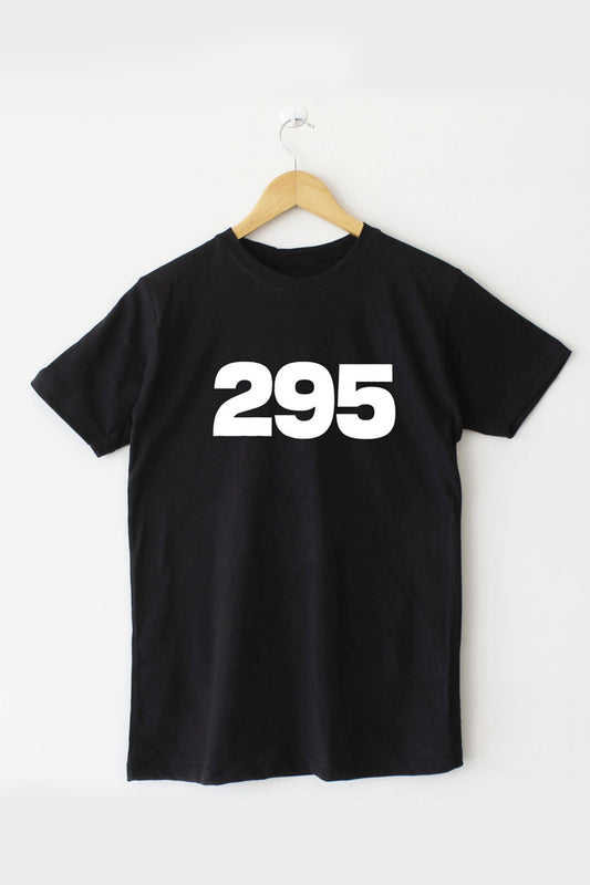 Black 295 T-Shirt For Men