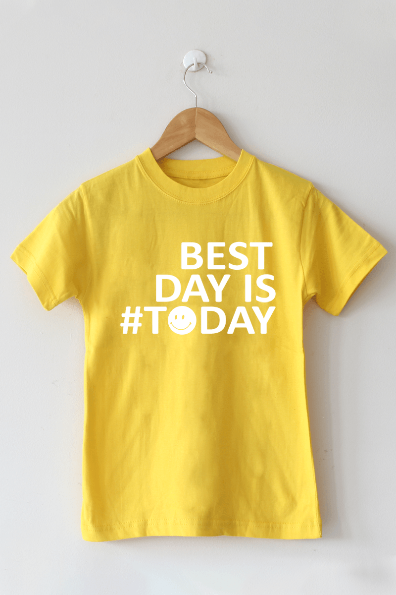 BEST DAY IS TODAY T-SHIRT FOR WOMENS - BuyZilla.pk