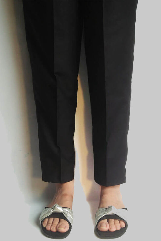 Khaddar - Winter Warm - Trouser Pant - Black - ZT145