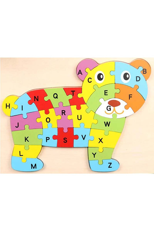 Bear Puzzle 25 Piece Wooden Puzzle