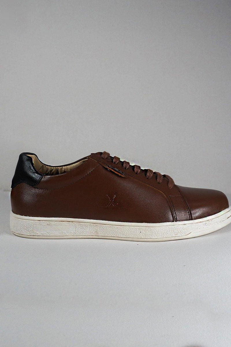 Hand Made Leather Brown Shoe HMSLF20012