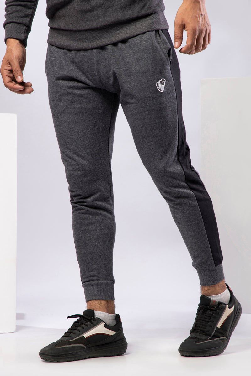 Charcoal Crew Neck Winter Tracksuit CH-TRS-004