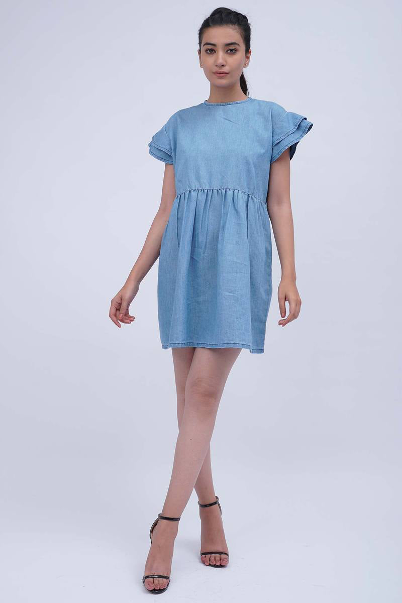 HNH Marceline Dress DS013-BLU