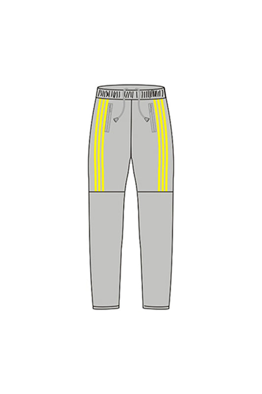 Grey Winter Trouser With Yellow Piping Boys