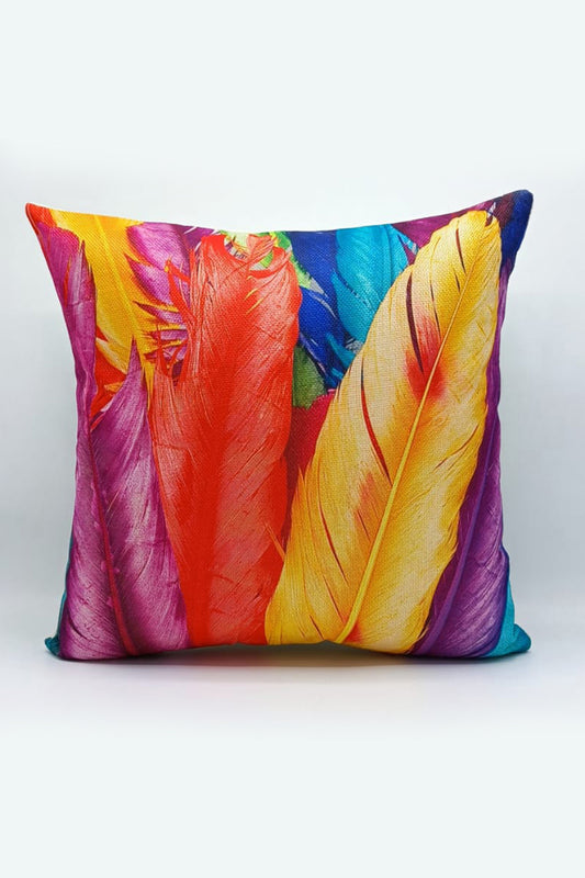 Painted Feather Cushion Cover (CC-122)