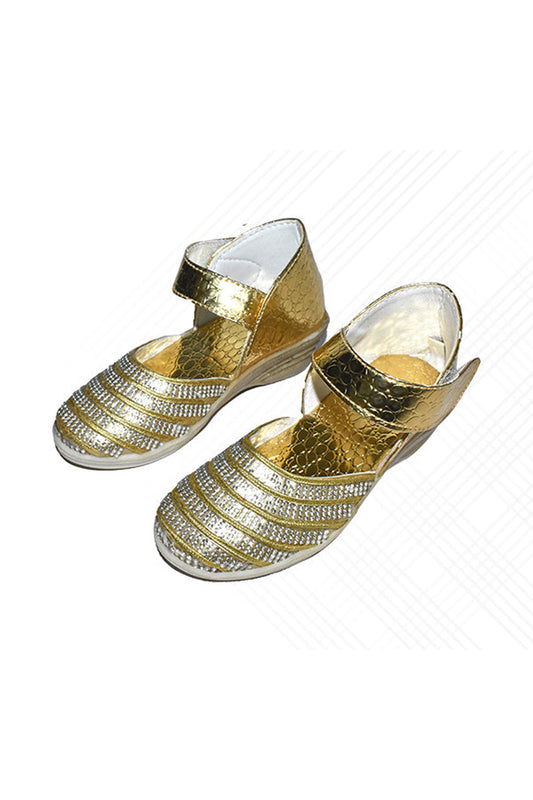 Kids Golden Sandal For Girls